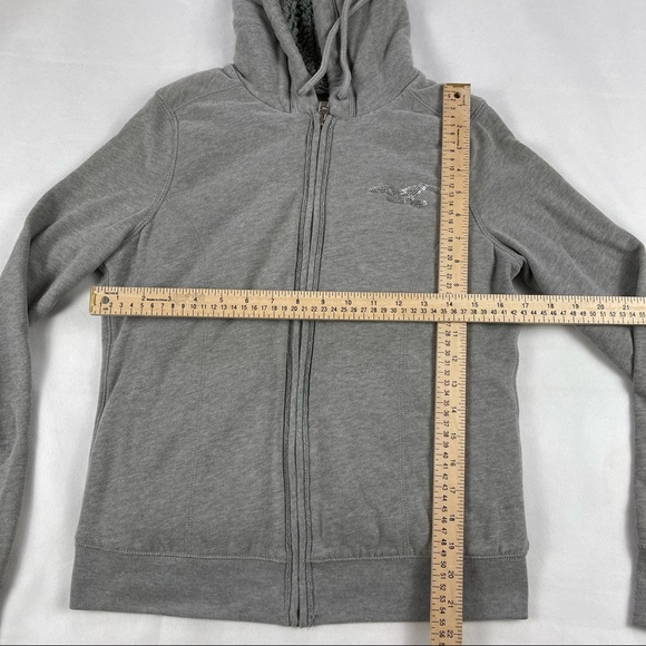Hollister Women’s Sherpa-Lined Full Zip Hoodie size: Medium - Picture 12 of 13